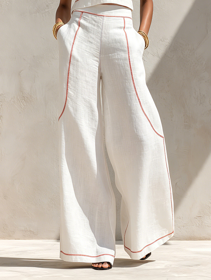 Essência | Conjunto de linho, blusa e calças