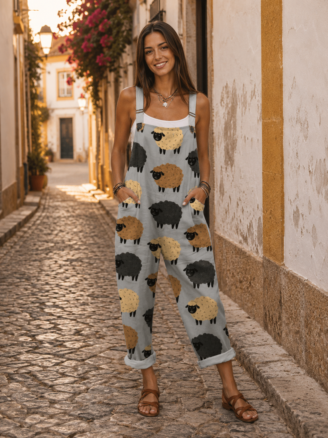 Macacão Leve Estampado