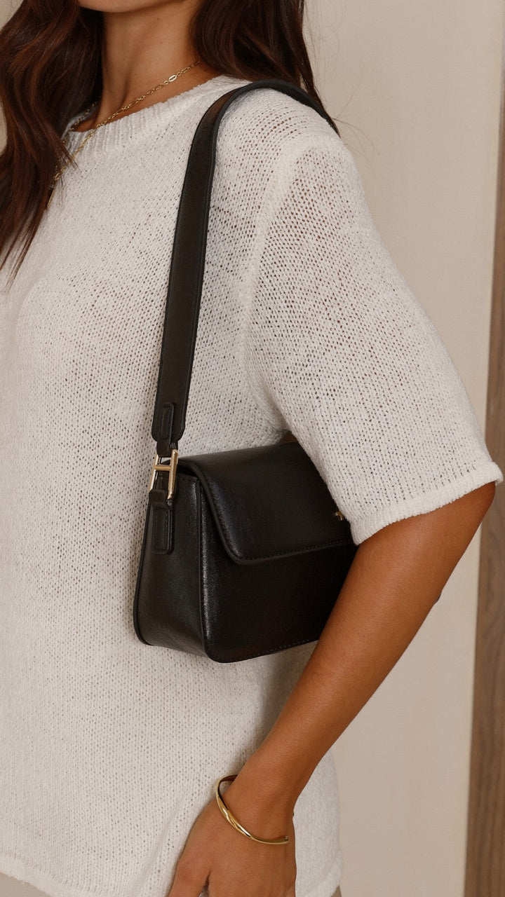 Bolsa de Ombro Jocelyn - Preto