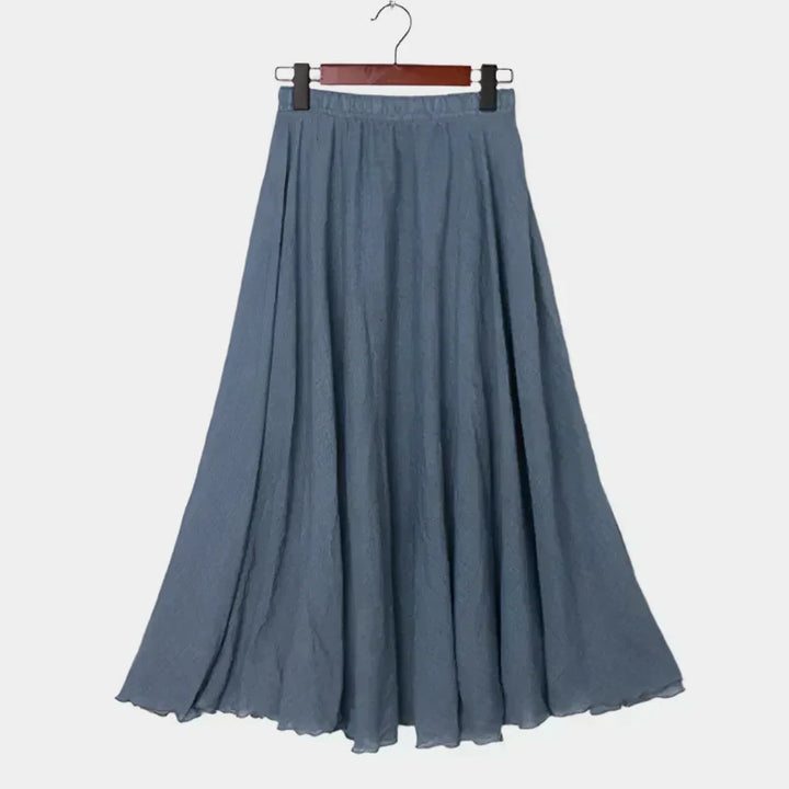 Saia Elegante de Cintura Alta
