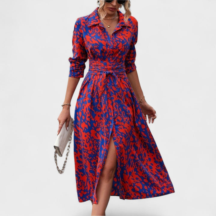 Bianca - Vestido Estampado Animal