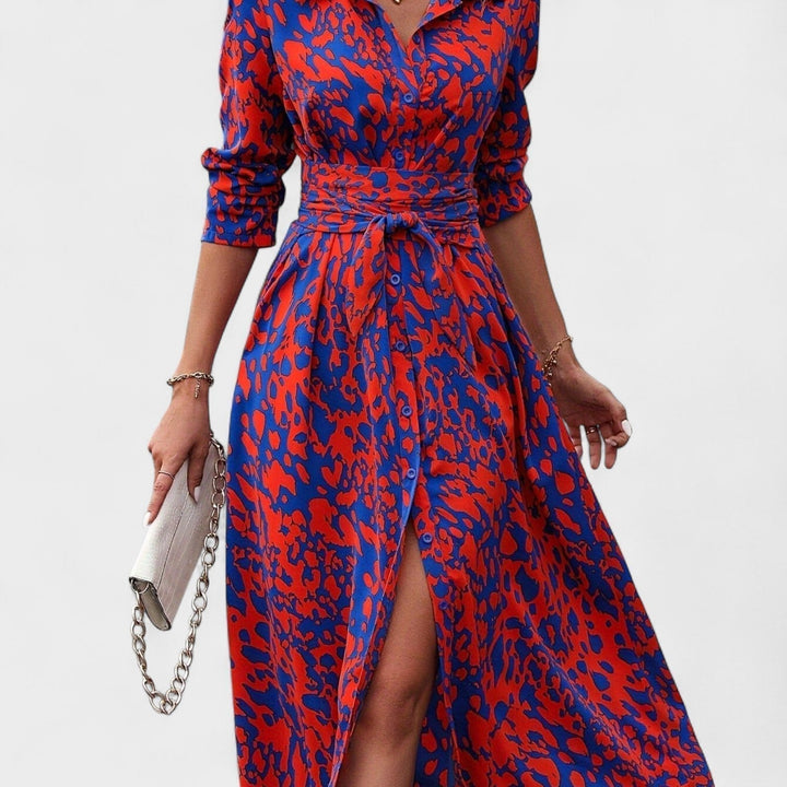 Bianca - Vestido Estampado Animal