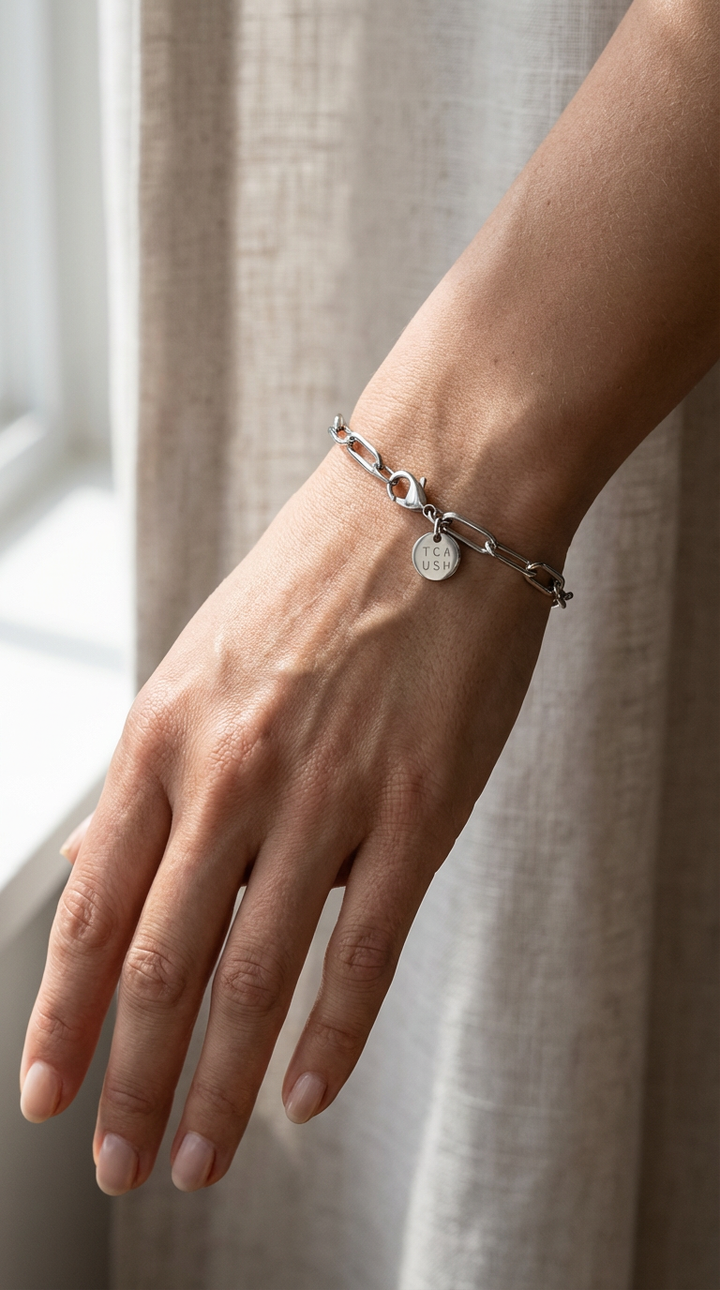 Charlotte - Pulseira de Corrente Dourada