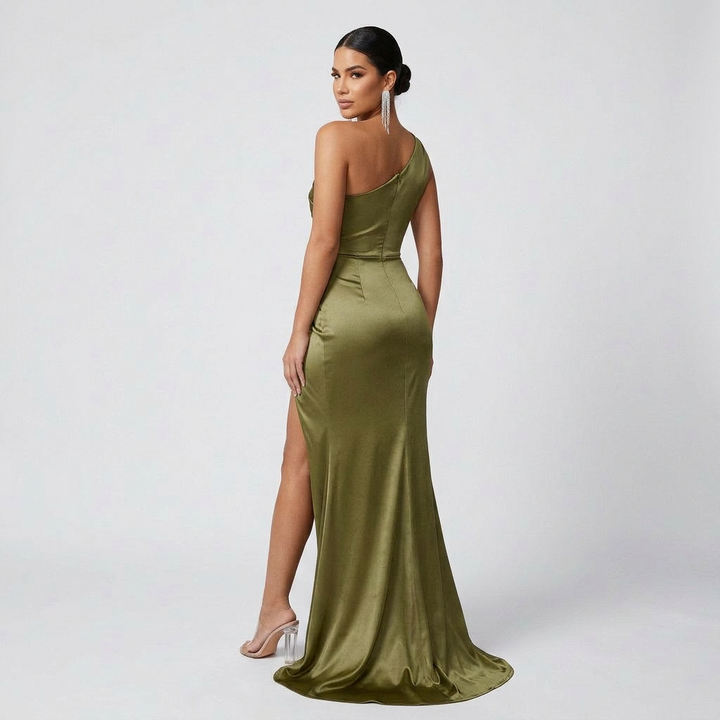 Tânia - Vestido Maxi Elegante